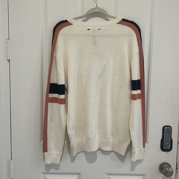 🤎THE UPSIDE Boo striped cotton top - Picture 8 of 13